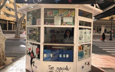 El quiosc d’ASPROMIVISE reprèn l’activitat prioritzant la inclusió de les persones amb diversitat funcional en la vida de la ciutat.