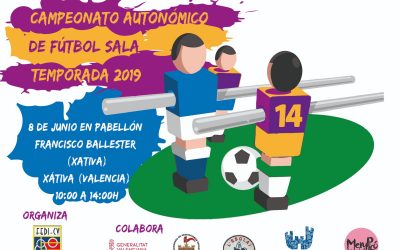 EL CAMPIONAT AUTONÒMIC DE FUTBOL SALA PER A PERSONES AMB DIVERSITAT FUNCIONAL INTEL·LECTUAL ES DISPUTA A XÀTIVA