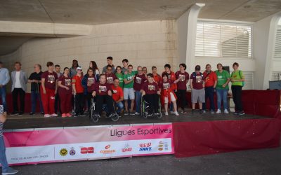 EL CENTRE OCUPACIONAL LA COSTERA PARTICIPA A LA CLOENDA FINAL DE LES LLIGUES ESPORTIVES DE COPAVA-IVAS 2019