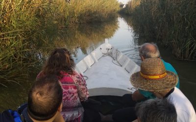 LES USUÀRIES I USUARIS DEL PIS TUTELAT VISITEN L’ALBUFERA DE VALÈNCIA.