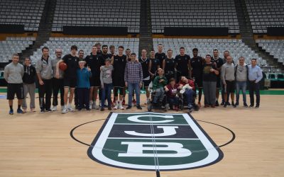 ASPROMIVISE  I EL JOVENTUT DE BADALONA COMPARTEIXEN PISTA EN UN PARTIT D’EUROCUP