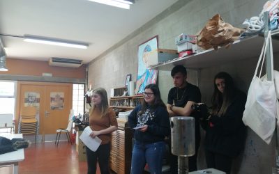 ALUMNES DE BATXILLERAT ARTÍSTIC DE XÀTIVA EDITEN UN VIDEO SOBRE ASPROMIVISE.