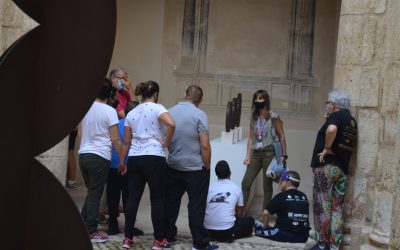 ASPROMIVISE VISITA L’EXPOSICIÓ D’ANDREU ALFARO