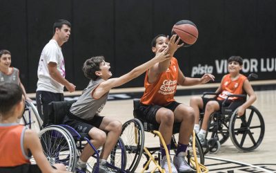 ENTRENAR AMB REFERENTS, UN PROJECTE QUE CREA SINÈRGIES ENTRE ASPROMIVISE I EL VALÈNCIA BC